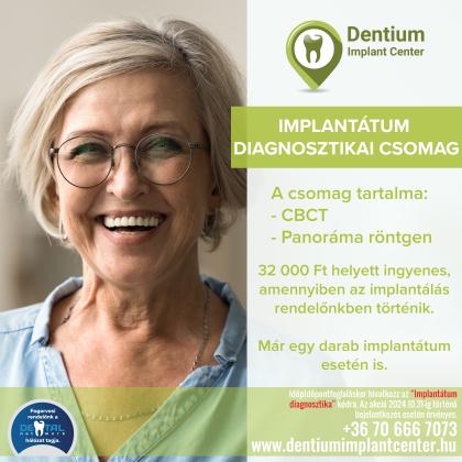 Implantátum diagnosztikai csomag